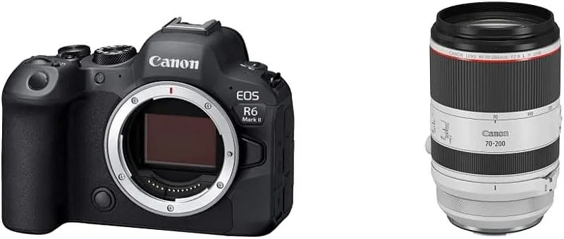 Canon EOS R6 Mark II + RF 70–200mm f/2.8