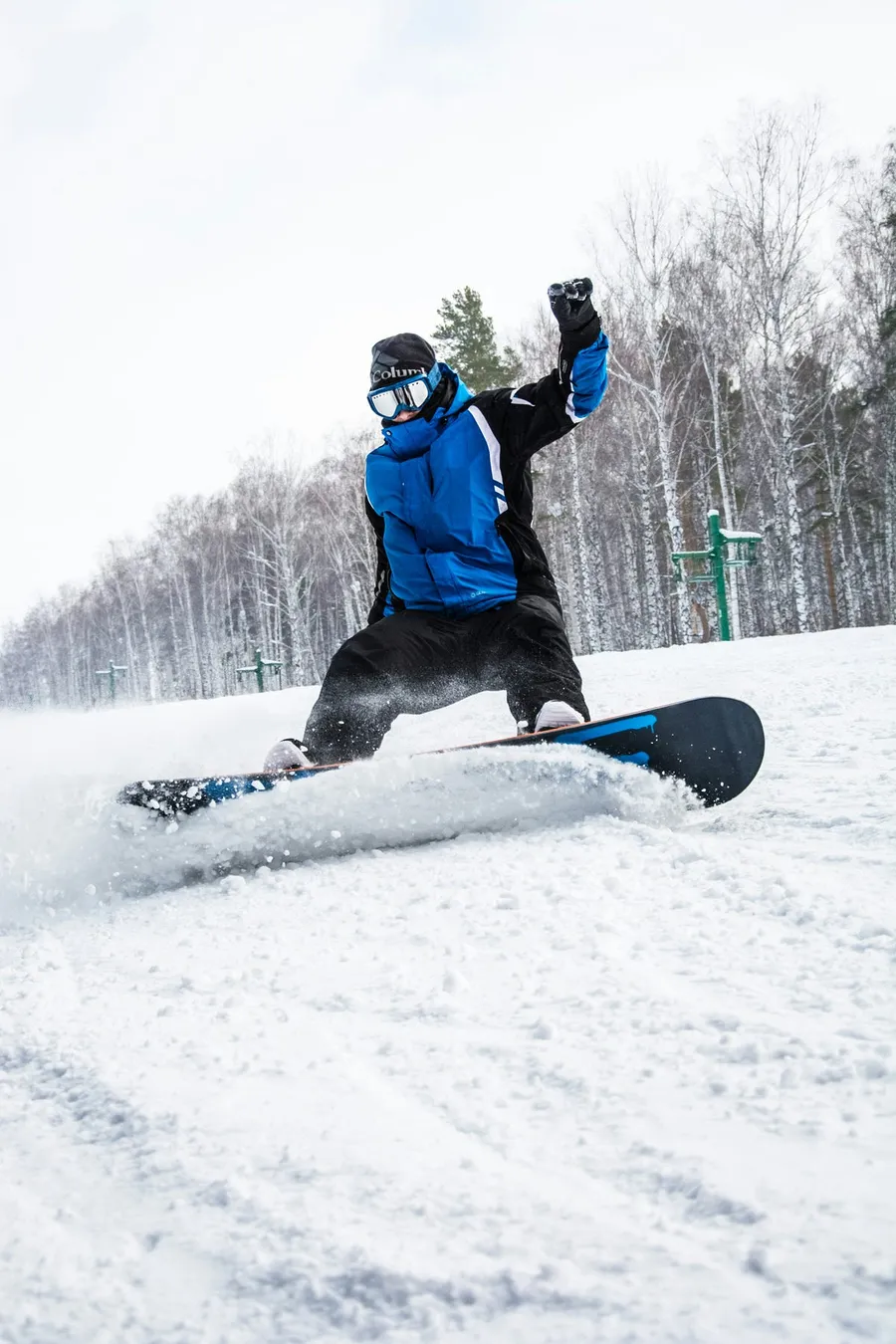 Snowboarding photography