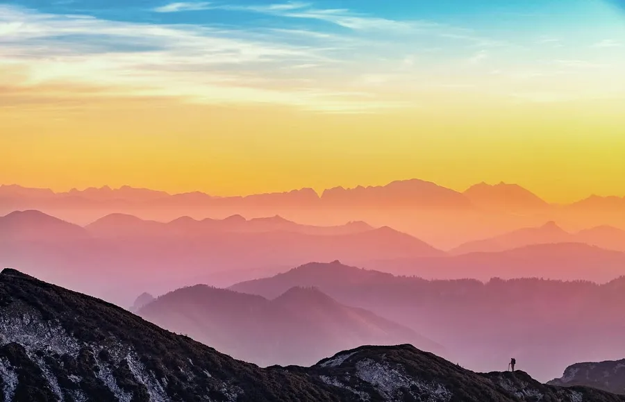 capture a breathtaking sunset while hiking with GoPro HERO 12 Black
