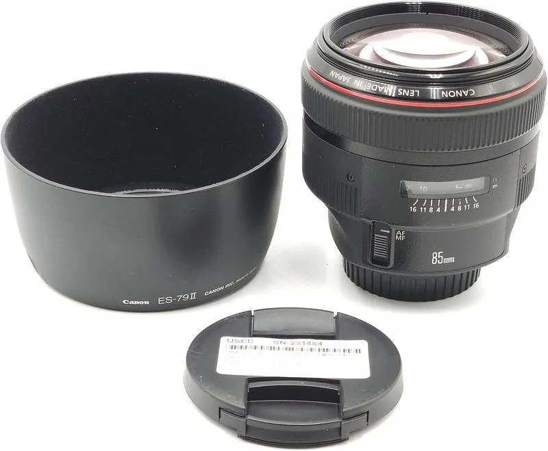 Canon EF 85mm f/1.2L II USM