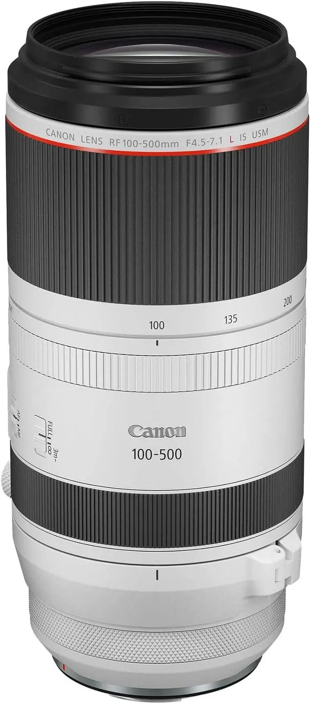 Canon RF 100–500mm f/4.5–7.1L IS USM
