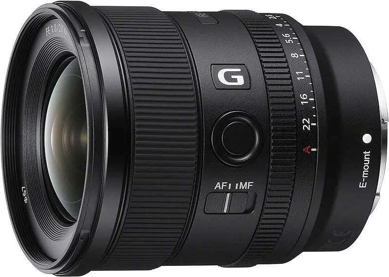 Sony FE 20mm f/1.8 G
