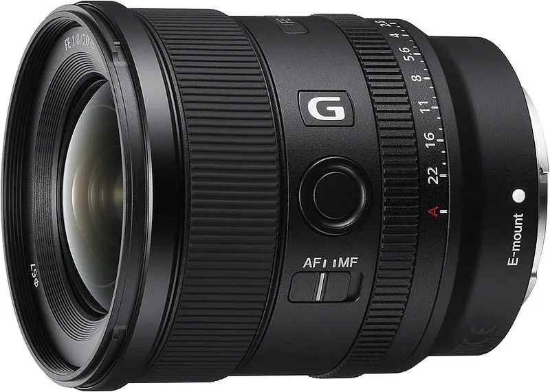 Sony 20mm f/1.8 G