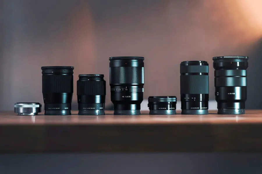 sony lenses