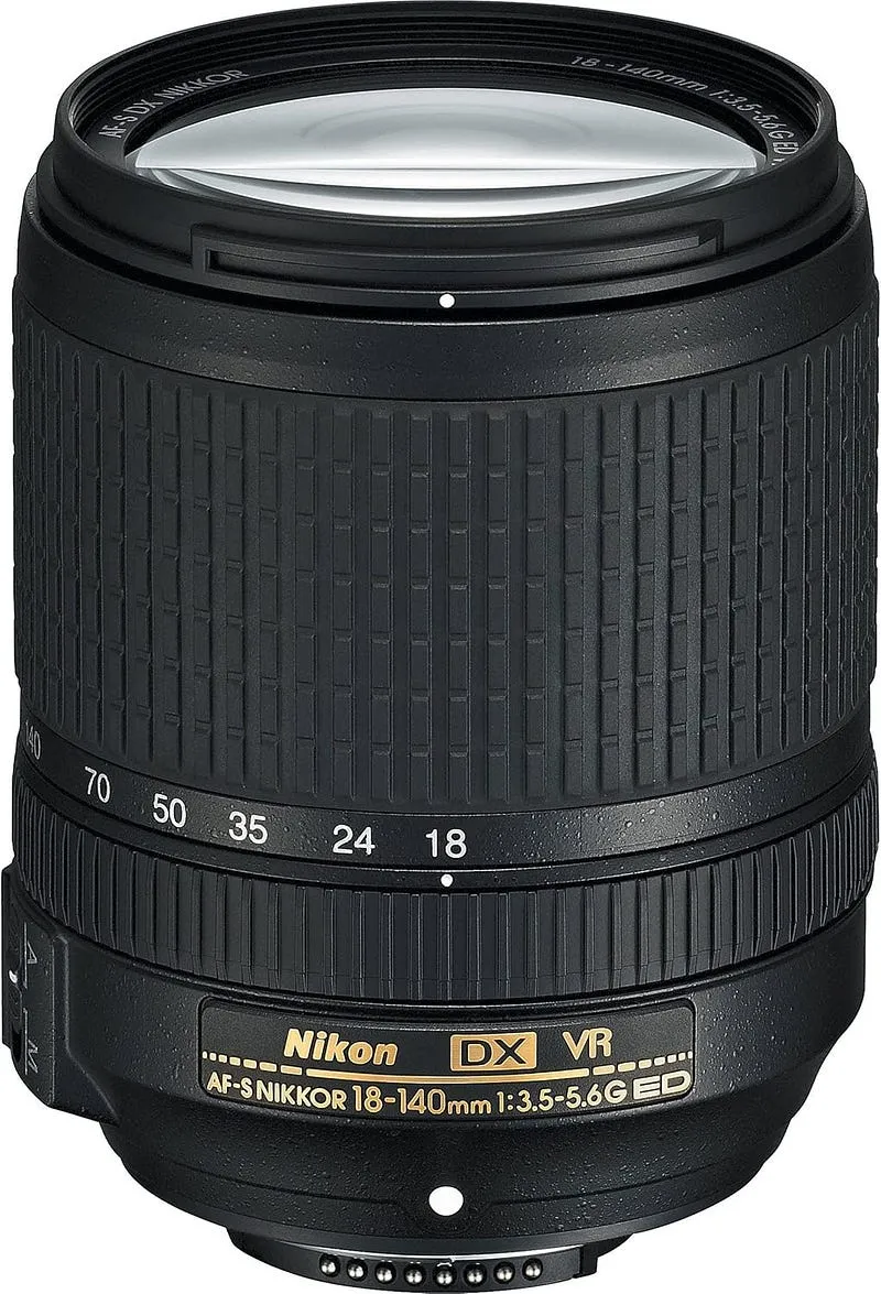 Nikon AF-S DX NIKKOR 18–140mm f/3.5–5.6G ED VR