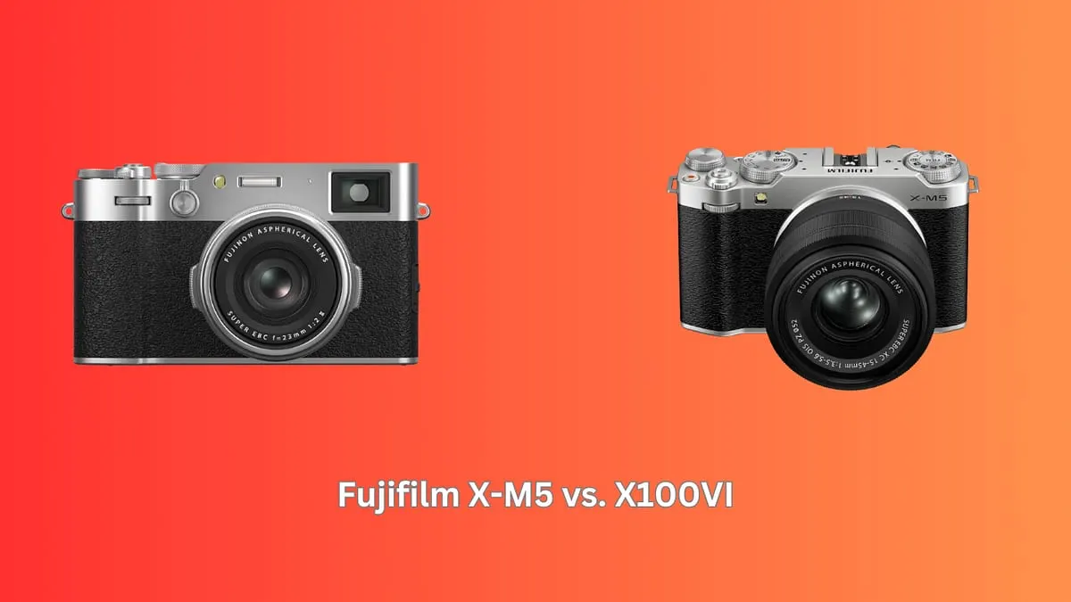 Fujifilm X-M5 vs. X100VI