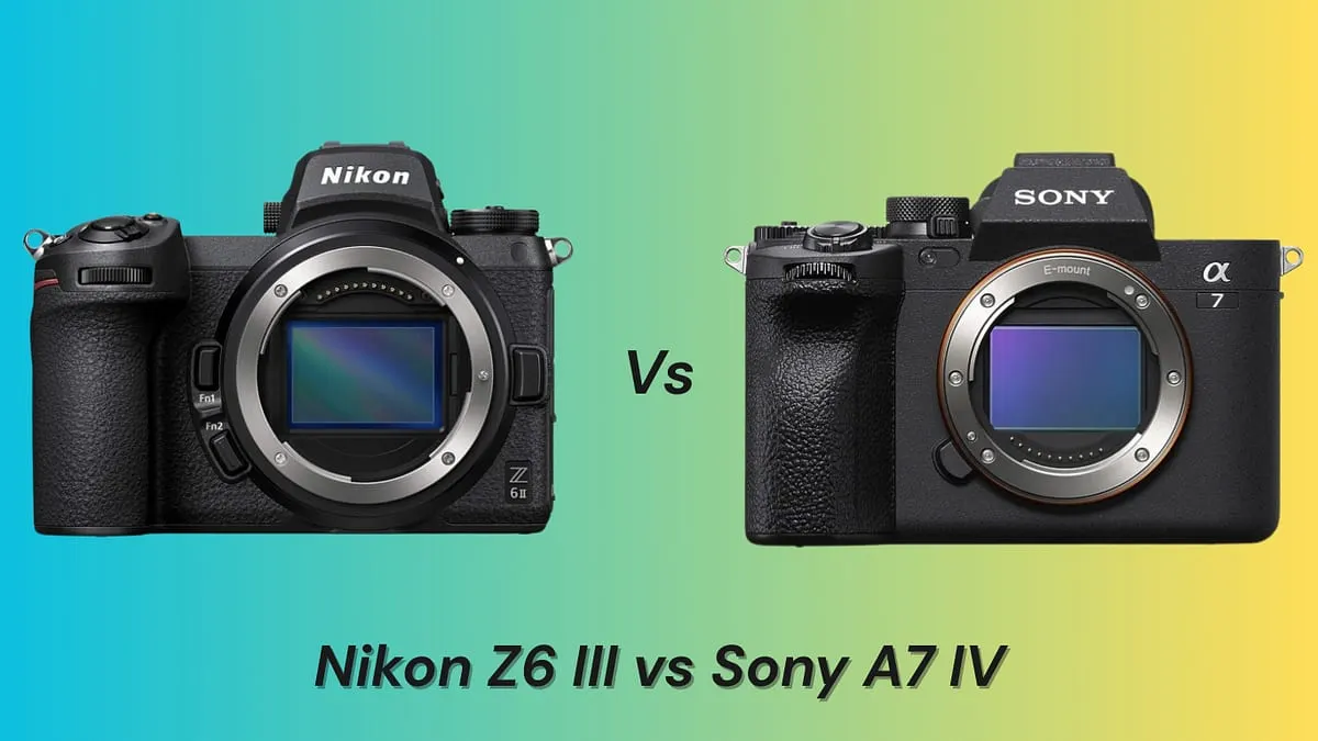 Nikon Z6 III vs Sony A7 IV