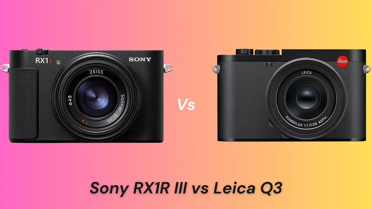 Sony RX1R III vs Leica Q3